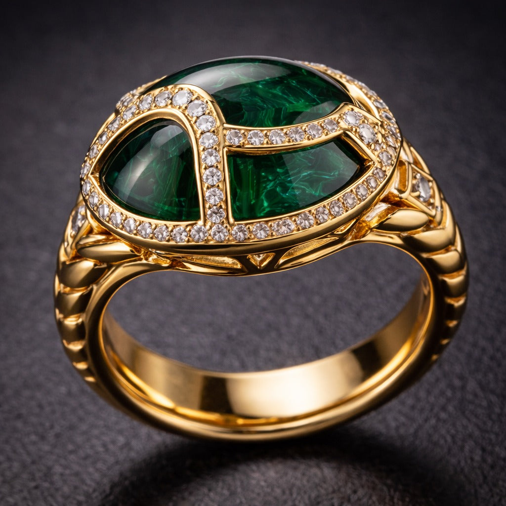 Emerald Stone Rİng