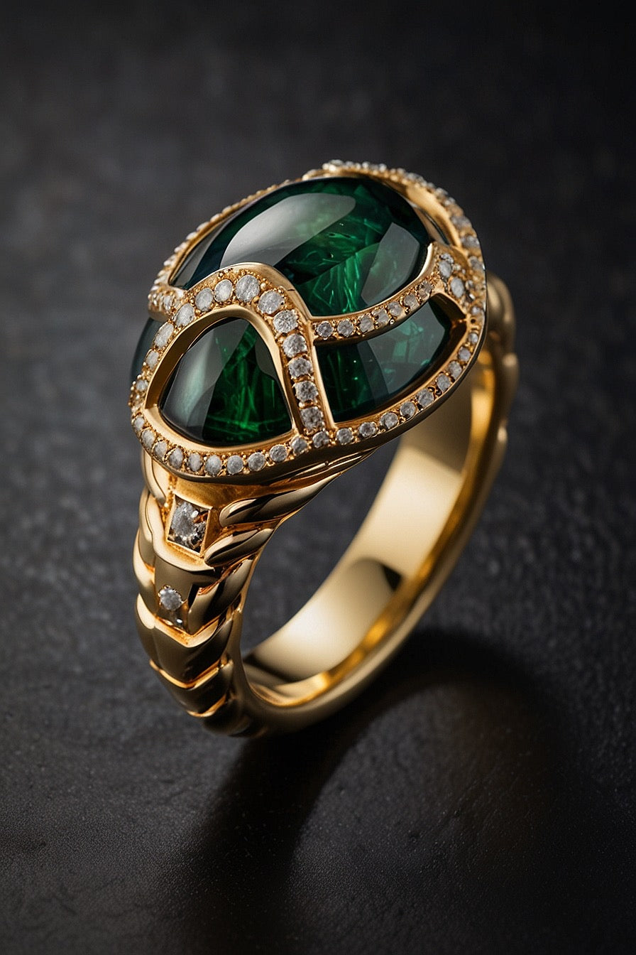 Emerald Stone Rİng